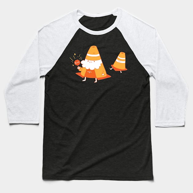 Traffic Wizard Baseball T-Shirt by sparkmark